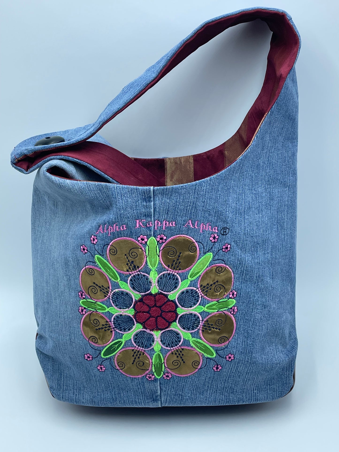 Applique Hobo Bag